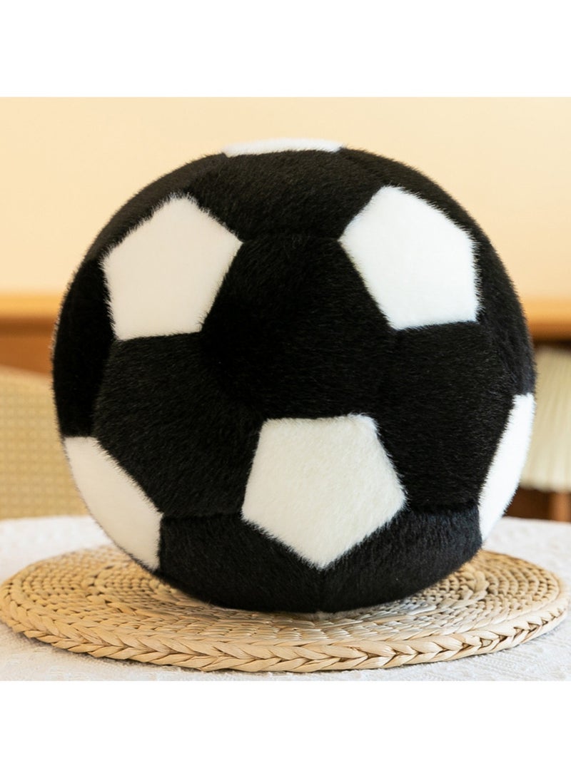 25 CM Football Shape Plush Toy Soft Stuffed Cute Doll For Girls And Boys All Ages Gift（Style A） - Image 3